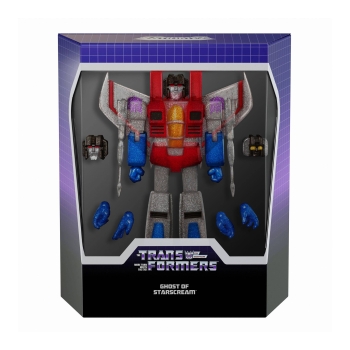 Transformers Ultimates Actionfigur "Ghost of Starscream" von Super7